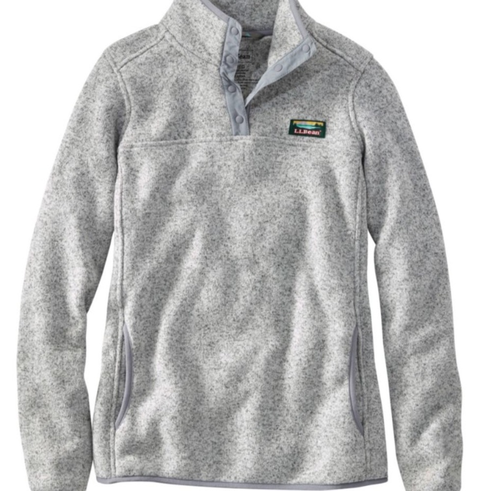 L.L.Bean pull over fleece